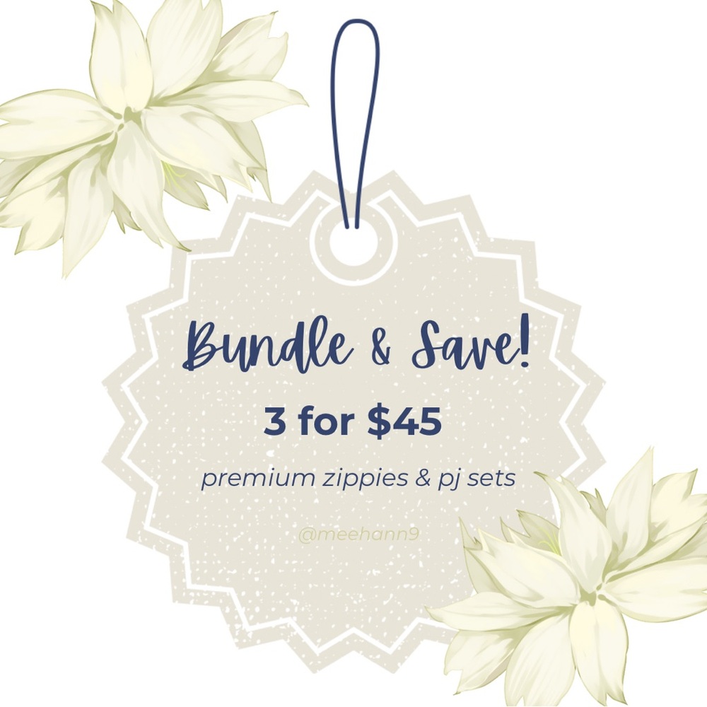 Bundle and Save Offer 3 for $45